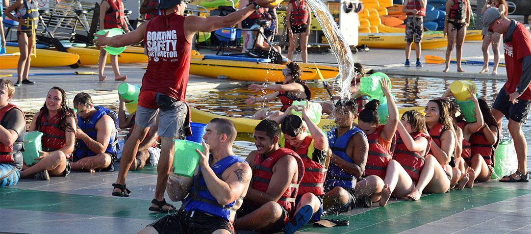 W E T Team Building Sac State Aquatic Center